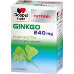 DOPPELHERZ Ginkgo 240 mg system Filmtabletten 120 St из немецкой аптеки