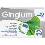GINGIUM 120 mg Filmtabletten 30 St из немецкой аптеки