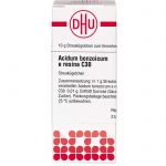 ACIDUM BENZOICUM E Resina C 30 Globuli 10 g из немецкой аптеки