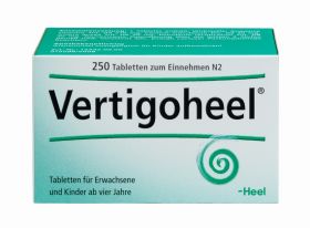 VERTIGOHEEL Tabletten 250 St – PZN 1088971 из немецкой аптеки