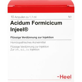 ACIDUM FORMICICUM INJEEL Ampullen 10 St – PZN 6801 из немецкой аптеки