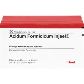 ACIDUM FORMICICUM INJEEL Ampullen 50 St – PZN 6818 из немецкой аптеки