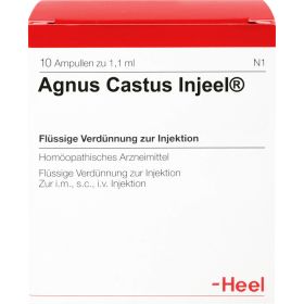 AGNUS CASTUS INJEEL Ampullen 10 St – PZN 19838 из немецкой аптеки