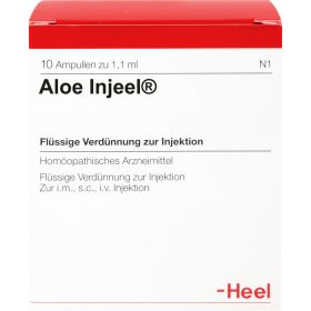 ALOE INJEEL Ampullen 10 St – PZN 31058 из немецкой аптеки