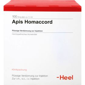 APIS HOMACCORD Ampullen 100 St – PZN 59499 из немецкой аптеки