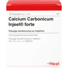 CALCIUM CARBONICUM INJEEL forte Ampullen 10 St – PZN 166924 из немецкой аптеки