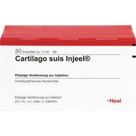 CARTILAGO suis Injeel Ampullen 50 St – PZN 181183 из немецкой аптеки