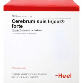 CEREBRUM SUIS Injeel forte Ampullen 100 St – PZN 193370 из немецкой аптеки