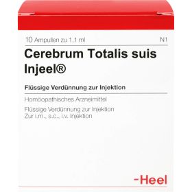 CEREBRUM TOTALIS suis Injeel Ampullen 10 St – PZN 193430 из немецкой аптеки