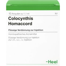 COLOCYNTHIS HOMACCORD Ampullen 10 St – PZN 228513 из немецкой аптеки