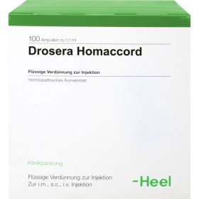 DROSERA HOMACCORD Ampullen 100 St – PZN 304970 из немецкой аптеки