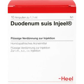 DUODENUM SUIS Injeel Ampullen 10 St – PZN 308703 из немецкой аптеки