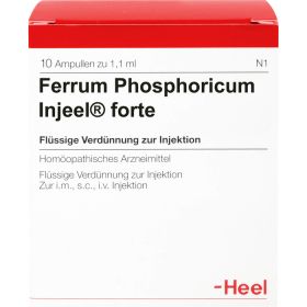 FERRUM PHOSPHORICUM INJEEL forte Ampullen 10 St – PZN 380391 из немецкой аптеки
