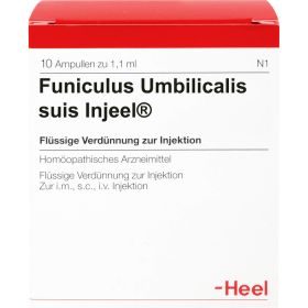 FUNICULUS UMBILICALIS suis Injeel Ampullen 10 St – PZN 401673 из немецкой аптеки