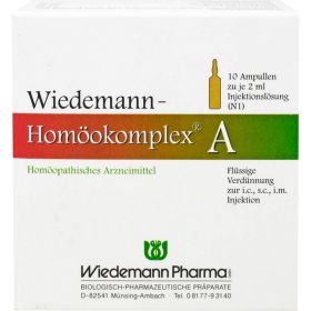 WIEDEMANN Homokomplex A Ampullen 10X2 ml – PZN 507207 из немецкой аптеки