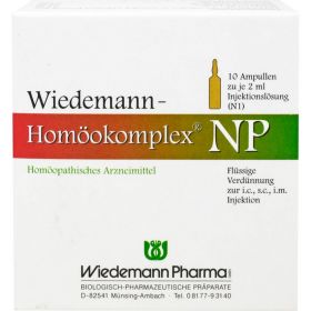 WIEDEMANN Homokomplex NP Ampullen 10X2 ml – PZN 507288 из немецкой аптеки