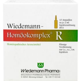 WIEDEMANN Homokomplex R Ampullen 10X2 ml – PZN 507319 из немецкой аптеки