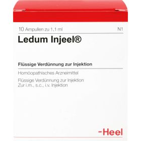 LEDUM INJEEL Ampullen 10 St – PZN 621920 из немецкой аптеки