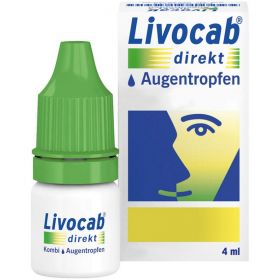 LIVOCAB direkt Augentropfen 4 ml – PZN 676714 из немецкой аптеки