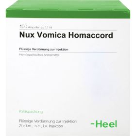 NUX VOMICA HOMACCORD Ampullen 100 St – PZN 735977 из немецкой аптеки