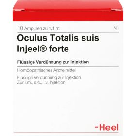 OCULUS totalis suis Injeel forte Ampullen 10 St – PZN 738059 из немецкой аптеки