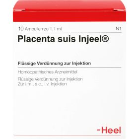 PLACENTA SUIS Injeel Ampullen 10 St – PZN 815009 из немецкой аптеки