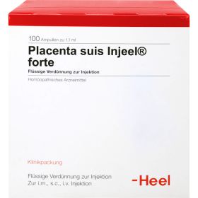 PLACENTA SUIS Injeel forte Ampullen 100 St – PZN 815067 из немецкой аптеки