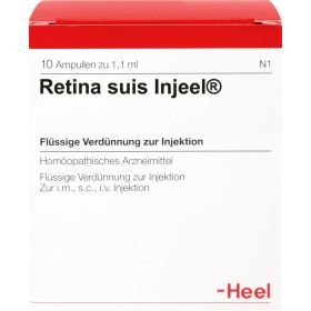 RETINA SUIS Injeel Ampullen 10 St – PZN 867443 из немецкой аптеки