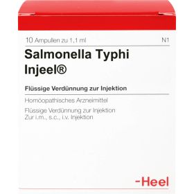 SALMONELLA TYPHI Injeel Ampullen 10 St – PZN 896999 из немецкой аптеки