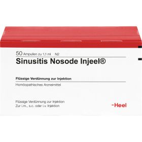 SINUSITIS Nosode Injeel Ampullen 50 St – PZN 939869 из немецкой аптеки