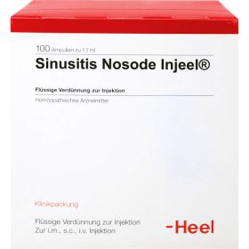 SINUSITIS Nosode Injeel Ampullen 100 St – PZN 939875 из немецкой аптеки