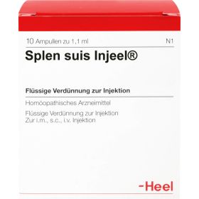 SPLEN suis Injeel Ampullen 10 St – PZN 962035 из немецкой аптеки