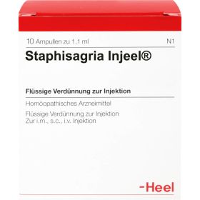 STAPHISAGRIA INJEEL Ampullen 10 St – PZN 966501 из немецкой аптеки