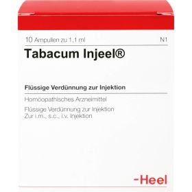 TABACUM INJEEL Ampullen 10 St – PZN 1000841 из немецкой аптеки