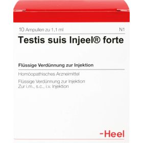TESTIS SUIS Injeel forte Ampullen 10 St – PZN 1014145 из немецкой аптеки