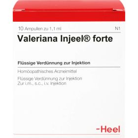 VALERIANA INJEEL forte Ampullen 10 St – PZN 1072042 из немецкой аптеки