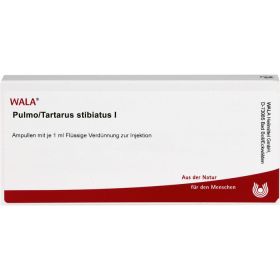 PULMO/TARTARUS stibiatus I Ampullen 10X1 ml – PZN 1223618 из немецкой аптеки