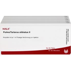 PULMO/TARTARUS stibiatus II Ampullen 50X1 ml – PZN 1223647 из немецкой аптеки