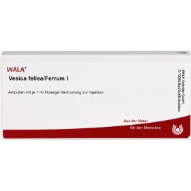 VESICA FELLEA/Ferrum I Ampullen 10X1 ml – PZN 1223736 из немецкой аптеки