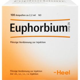 EUPHORBIUM COMPOSITUM SN Ampullen 100 St – PZN 1230386 из немецкой аптеки