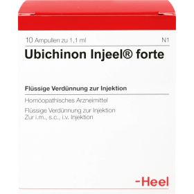 UBICHINON Injeel forte Ampullen 10 St – PZN 1497445 из немецкой аптеки