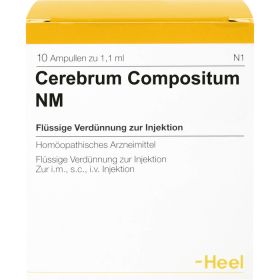 CEREBRUM COMPOSITUM NM Ampullen 10 St – PZN 1674841 из немецкой аптеки