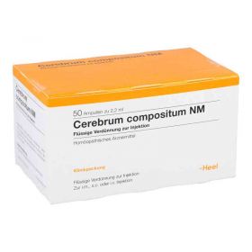 Cerebrum Compositum Nm Ampullen (50 stk) – PZN 1674870 из немецкой аптеки