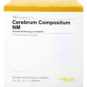 CEREBRUM COMPOSITUM NM Ampullen 100 St – PZN 1674887 из немецкой аптеки