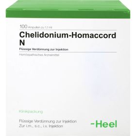 CHELIDONIUM-HOMACCORD N Ampullen 100 St – PZN 1675042 из немецкой аптеки
