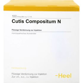 CUTIS compositum N Ampullen 100 St – PZN 1675384 из немецкой аптеки