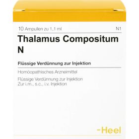 THALAMUS compositum N Ampullen 10 St – PZN 1676165 из немецкой аптеки