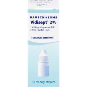 VIDISEPT 2% Augentropfen 10 ml – PZN 1746546 из немецкой аптеки
