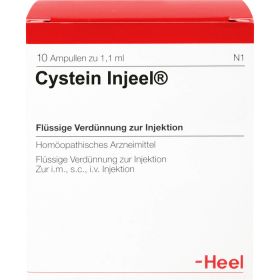 CYSTEIN Injeel Ampullen 10 St – PZN 1806113 из немецкой аптеки