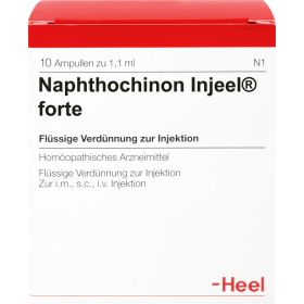 NAPHTHOCHINON Injeel forte Ampullen 10 St – PZN 1810600 из немецкой аптеки